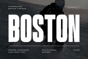 Boston Font Ideas for Modern Design Projects