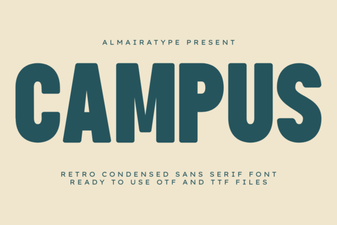 Campus Font Design Projects for Students