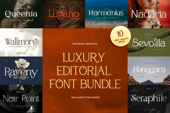 Elevate Your Creative Projects with Luxury Font Bundles
